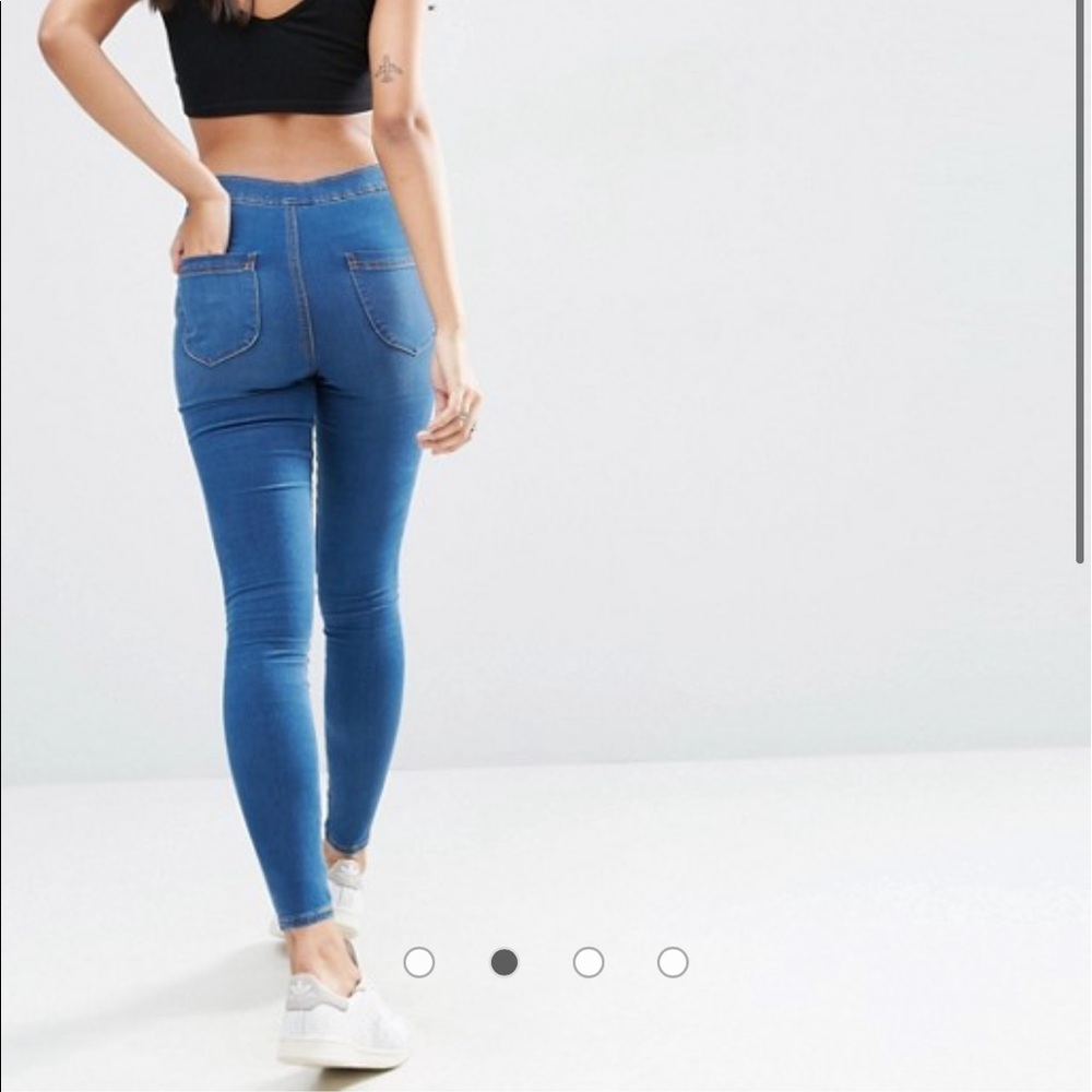 ASOS super high waisted jeans